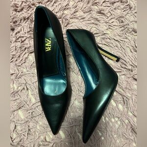 Zara Elegant Black Heels for Women